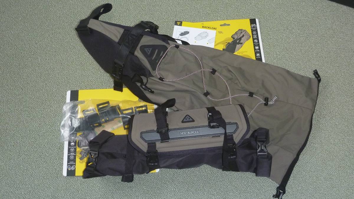 トピーク TOPEAK フロント／バック ローダーセット フロントローダー