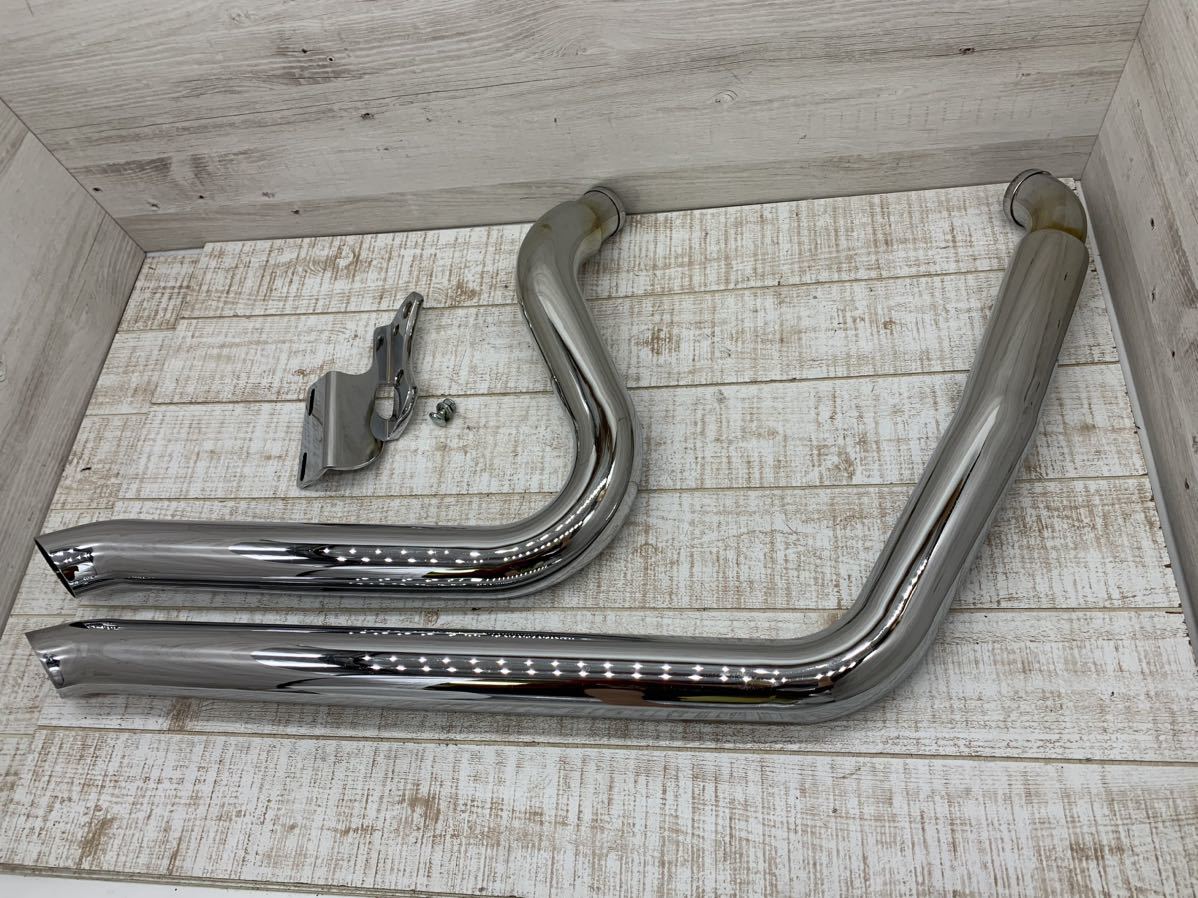 エボ TC88ダイナ ターンアウトマフラー 中古美品 サムソン？ Harley