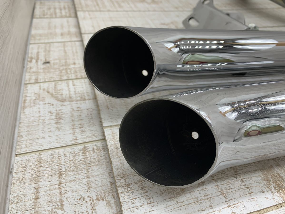 エボ TC88ダイナ ターンアウトマフラー 中古美品 サムソン？ Harley