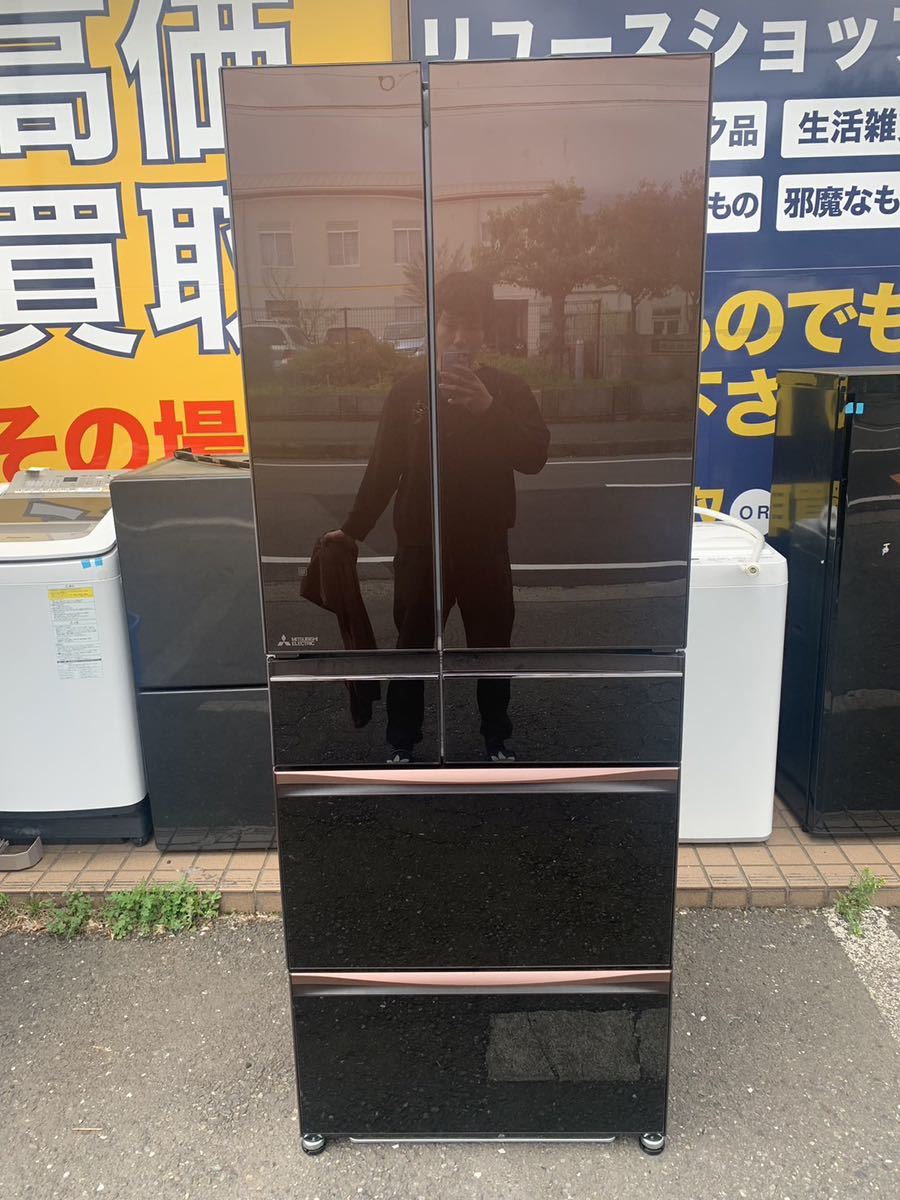 品質保証，送料無料 三菱 ノンフロン冷凍冷蔵庫 大容量 6ドア 2020年製 MR-MX57F-ZT 500L以上 572L 除菌 消臭済み み(500リットル以上)｜売買されたオークション情報、yahooの商品情報をアーカイブ公開 - オークファン 500リットル以上