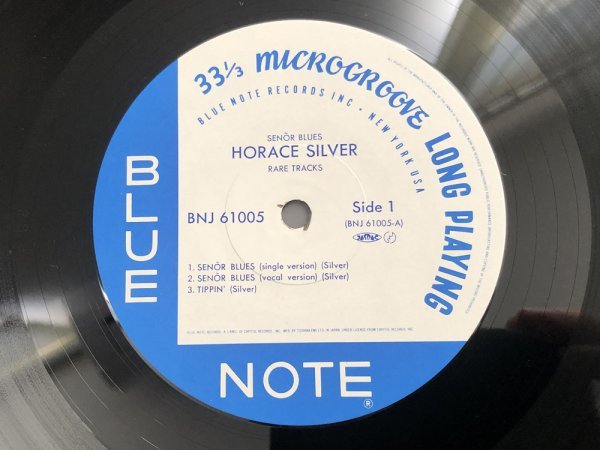 #3841【希少な名盤】ホース・シルバー LPレコード ジャズ BLP4076 LP Horace Silver - Senor Blues (Horace Silver Rare Tracks) BNJ
