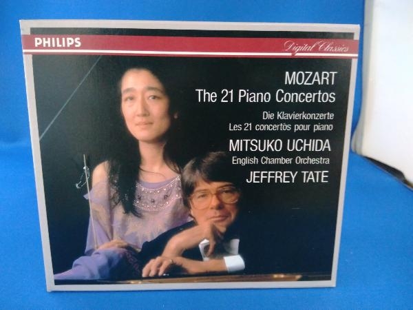 ジャンク 内田光子 CD モーツァルト:ピアノ協奏曲全集