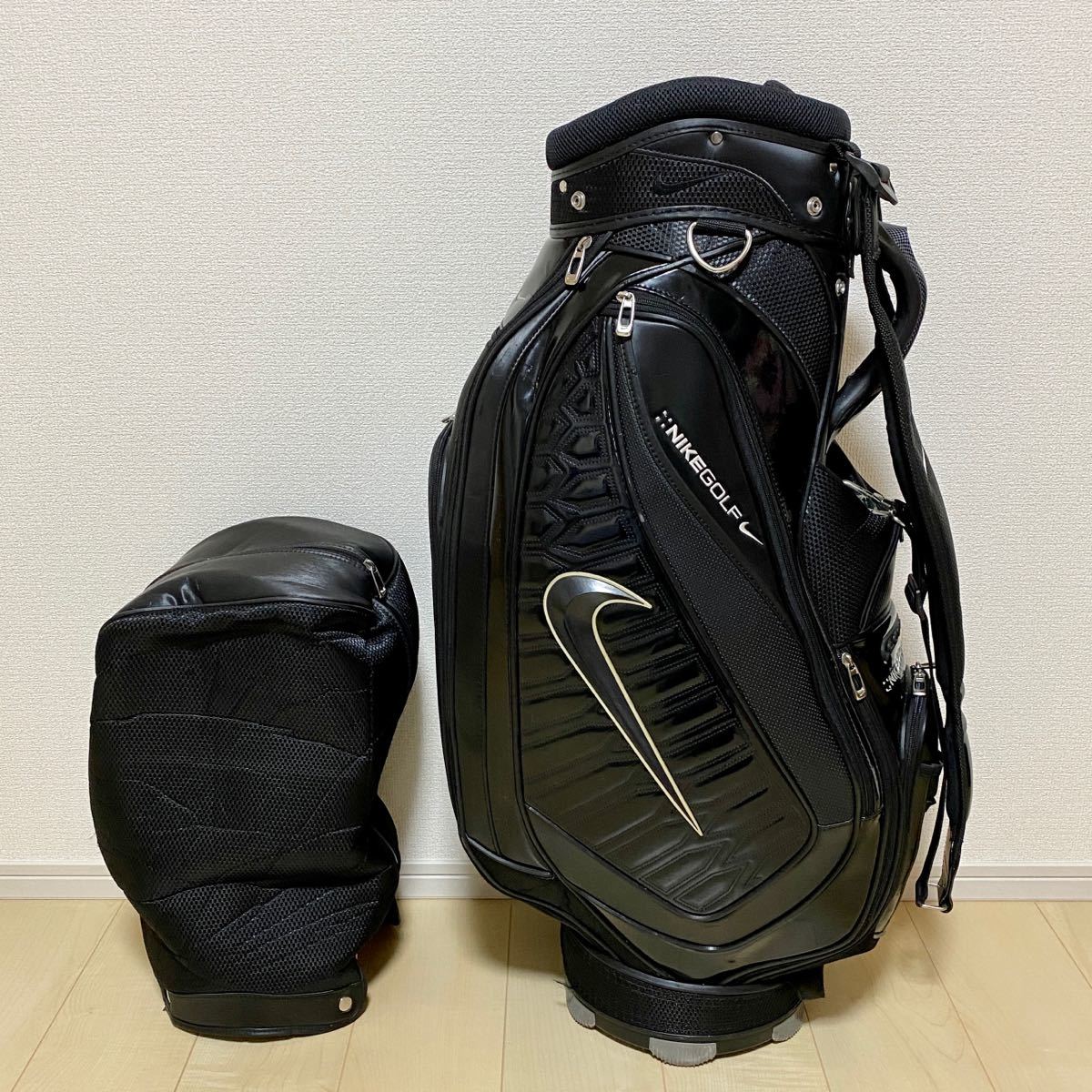 ナイキ 逆3点式 キャディバッグ 9型 (NIKE) アスリートモデル 超希少品
