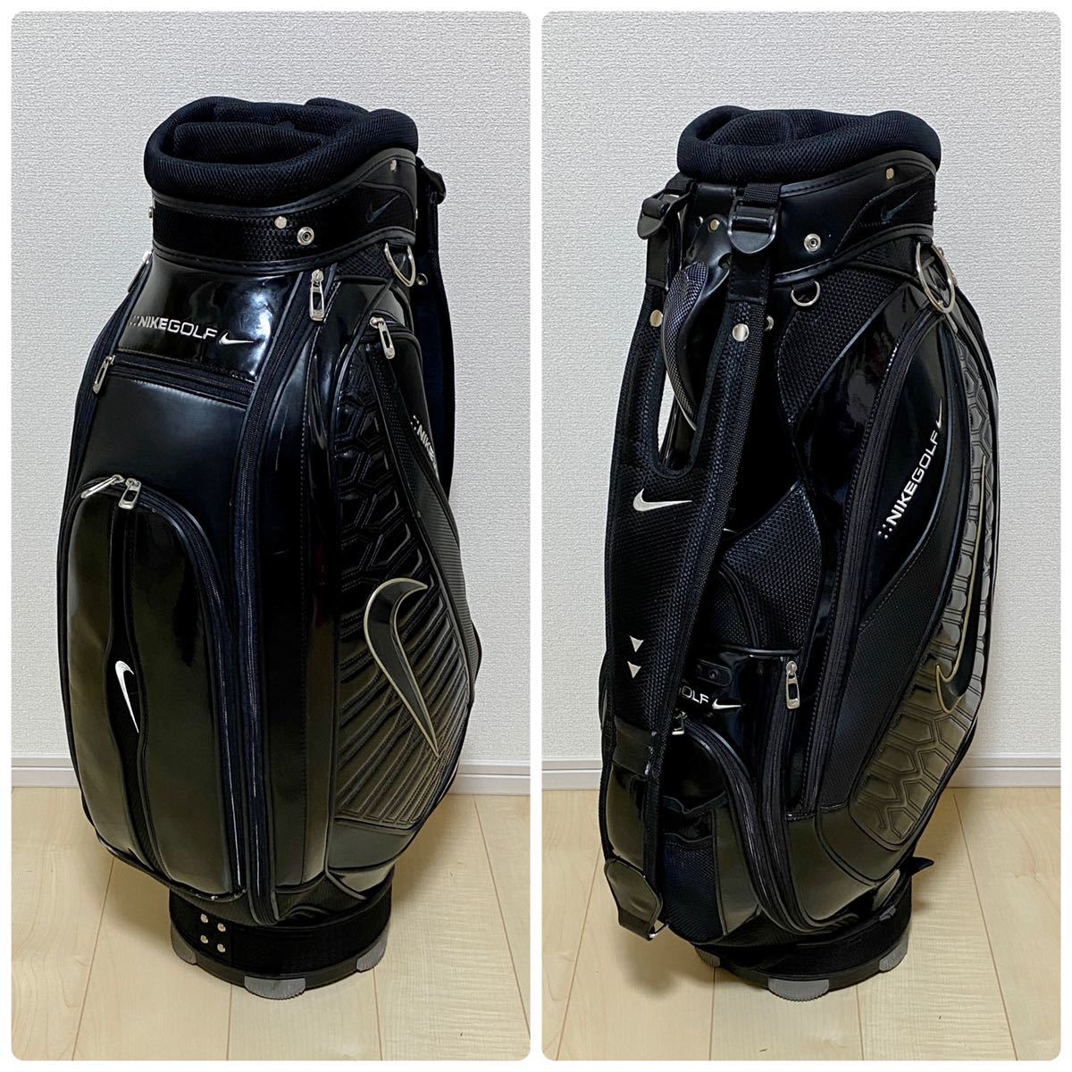 ナイキ 逆3点式 キャディバッグ 9型 (NIKE) アスリートモデル 超希少品 ナイキ 逆3点式 キャディバッグ 9型 (NIKE) アスリートモデル 超希少品