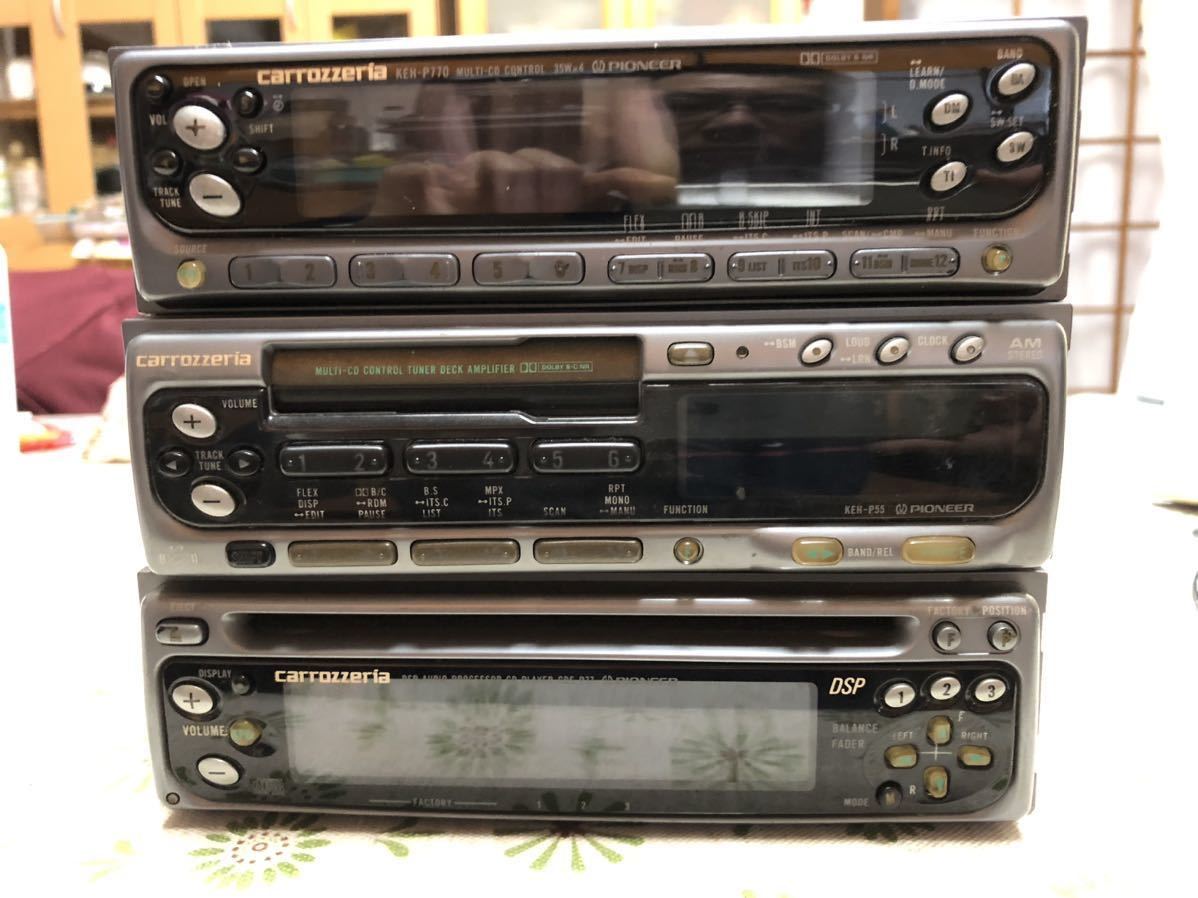 カロッツェリア CDプレーヤー カセットデッキ ジャンク 【公式通販】