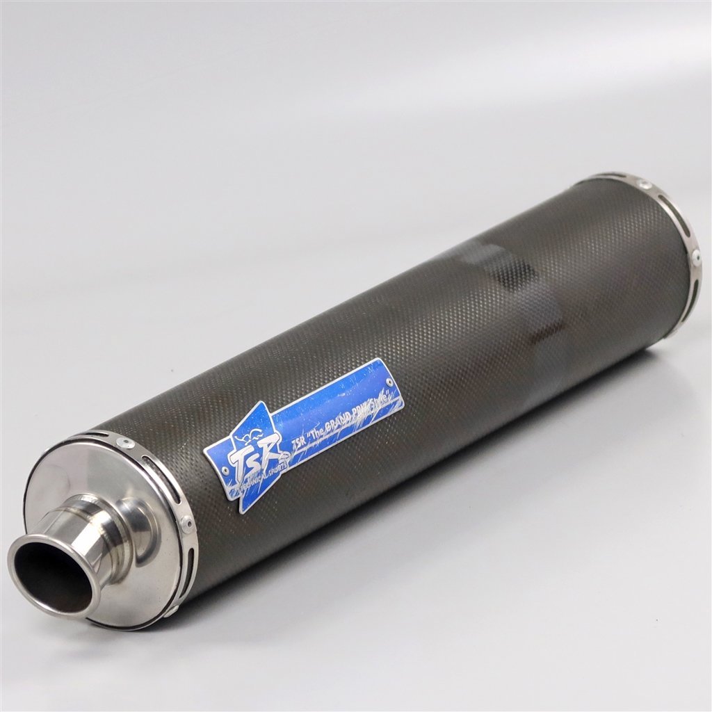 ★CB400SF/NC39 TSR カーボン スリップオン マフラー [A021/0012] ボルトオンサイレンサー