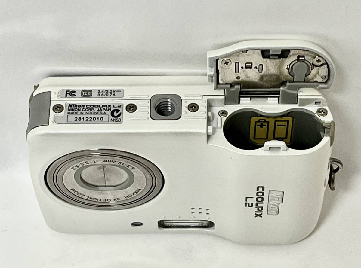 外観概ね美品】【動作確認済】Nikon COOLPIX L2 ニコン COOLPIX L2