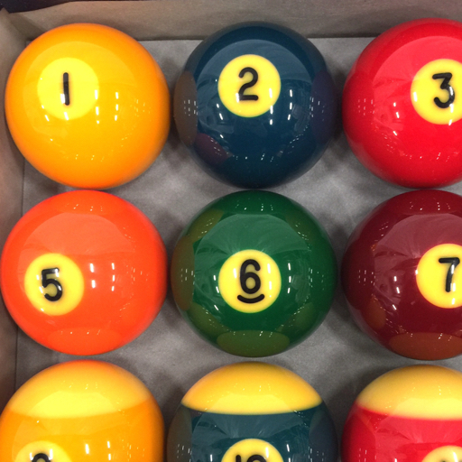 SUPER ARAMITH PRO Belsian Pool Balls ビリヤード ボール 珠 16球