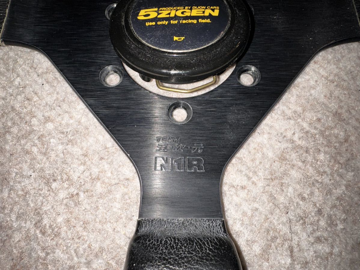 5次元 5zigen N1R ステアリング 35パイ 350mm ホーンボタン付 CIVIC