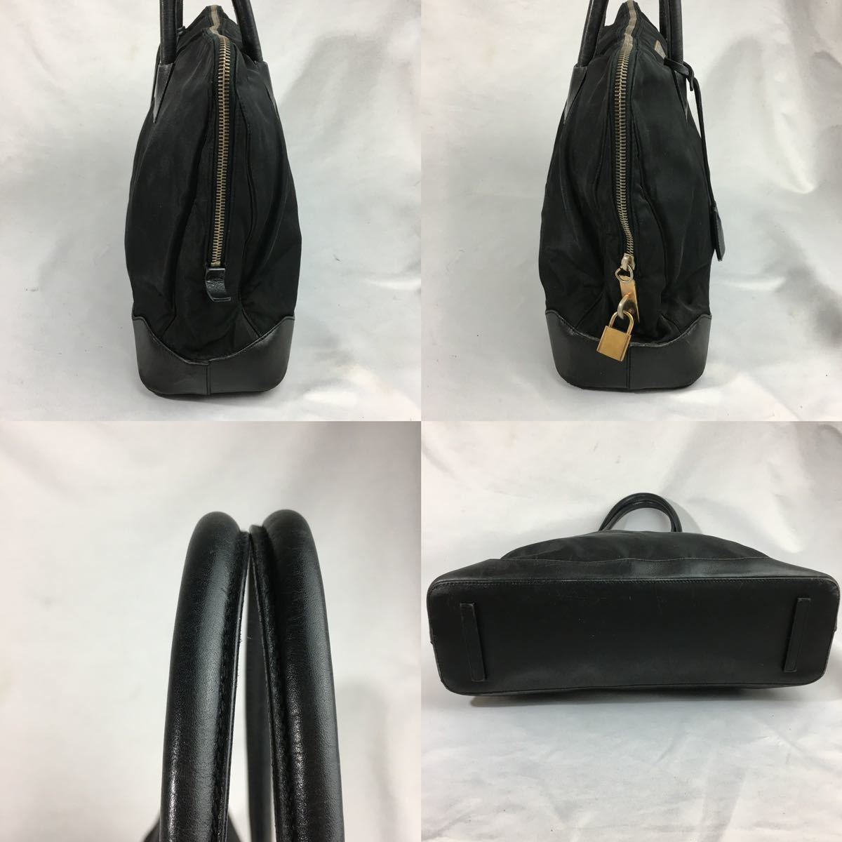 美品 A4収納 トートバッグ 肩掛け ビジネス PRADA プラダ