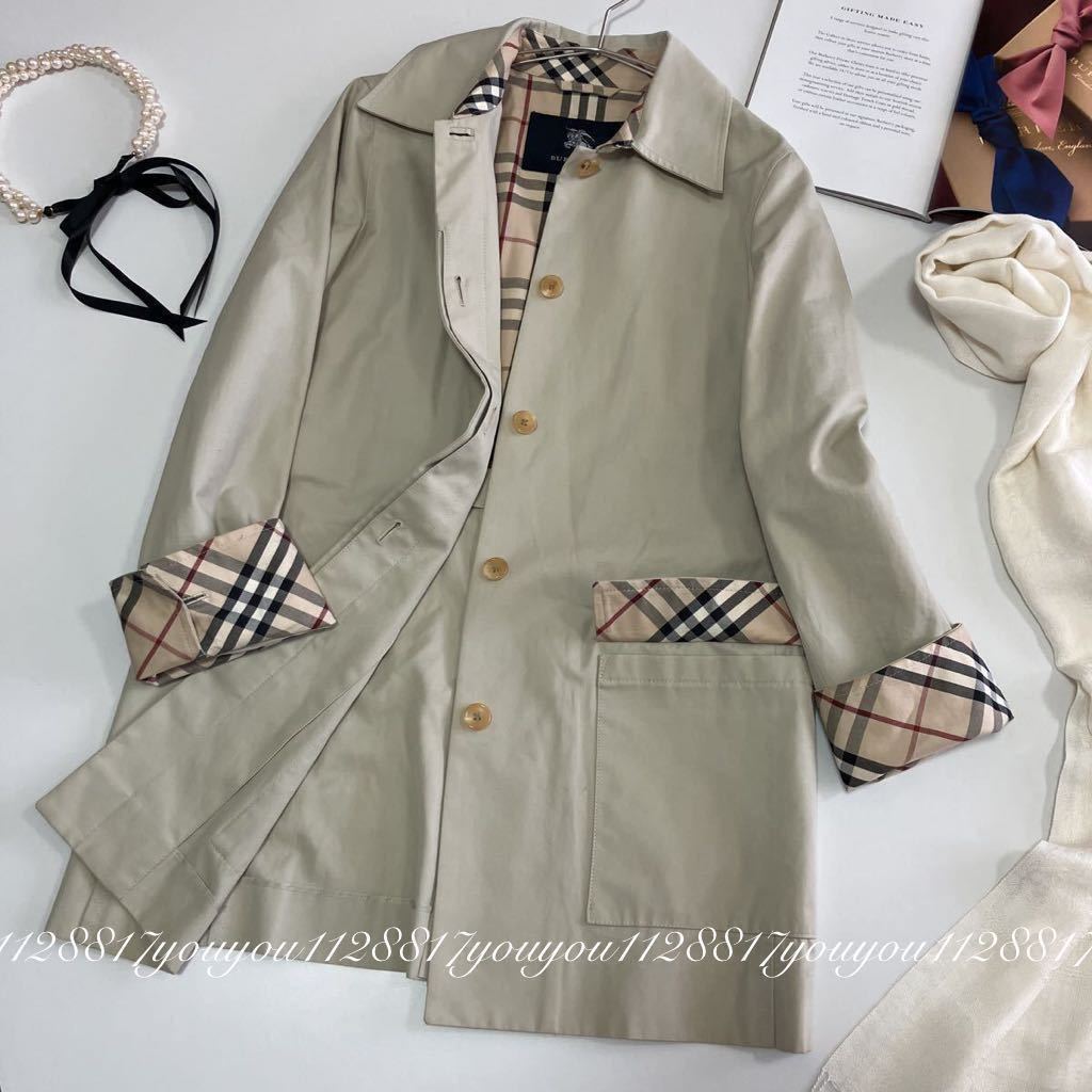 BURBERRYS レディース ステンカラーコート 9号 美品♫ 春 フォーマル 