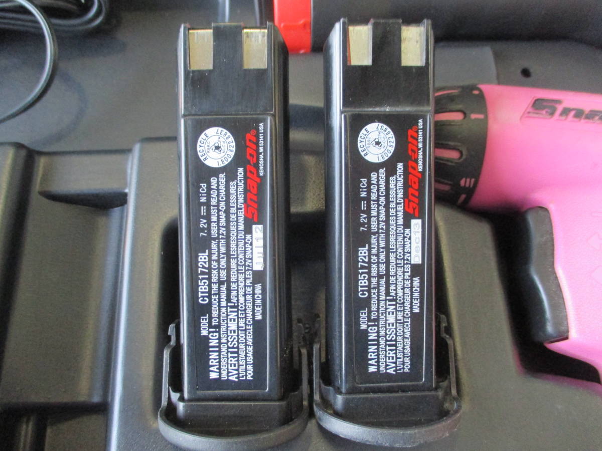 スナップオン 充電式 電動ドライバー スナップオン Snap-on 電動