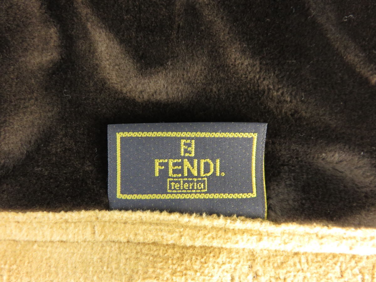 □未使用保管品□FENDI/フェンディ□ニューマイヤー毛布□140cm×210cm