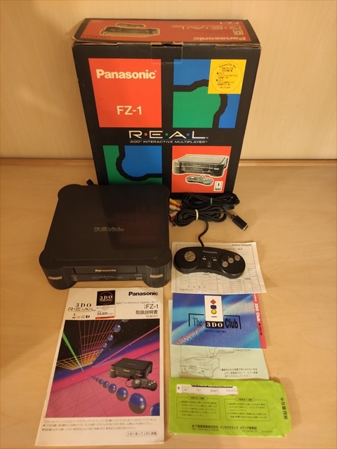 3DO REAL FZ-1 Console Tested System Panasonic JAPAN + 2