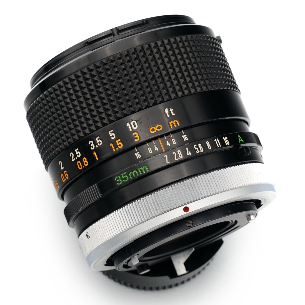 Canon FD 35mm F2 S.S.C. 整備済 'O' 前玉凹み レア Lens - メルカリ