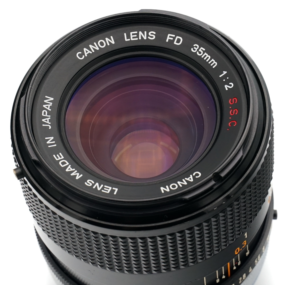 Canon FD 35mm F2 S.S.C. 整備済 'O' 前玉凹み レア Lens - メルカリ