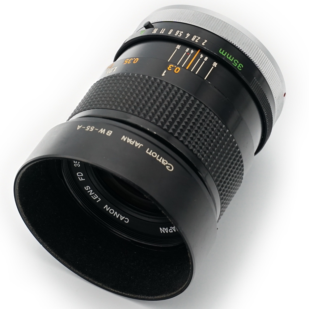 Canon FD 35mm F2 S.S.C. 整備済 'O' 前玉凹み レア Lens - メルカリ