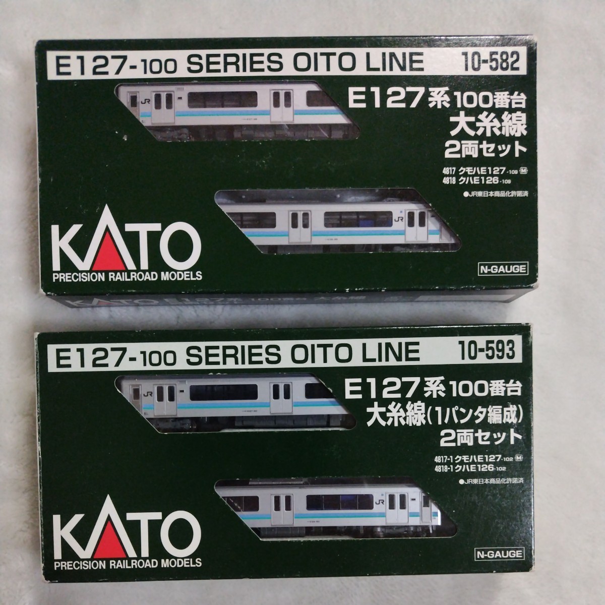 KATO E127系100番台 大糸線 4両(近郊形電車)｜売買されたオークション