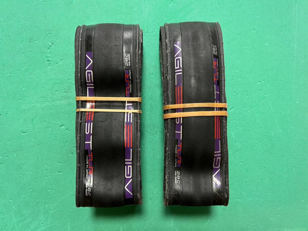 ☆パナレーサー アジリスト チューブレスレディ ☆700×28c 中古2本