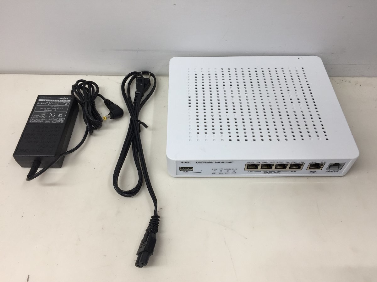 美品NEC UNIVERGE WA2610-AP 無線LANアクセスポイント内蔵 初期化済(管
