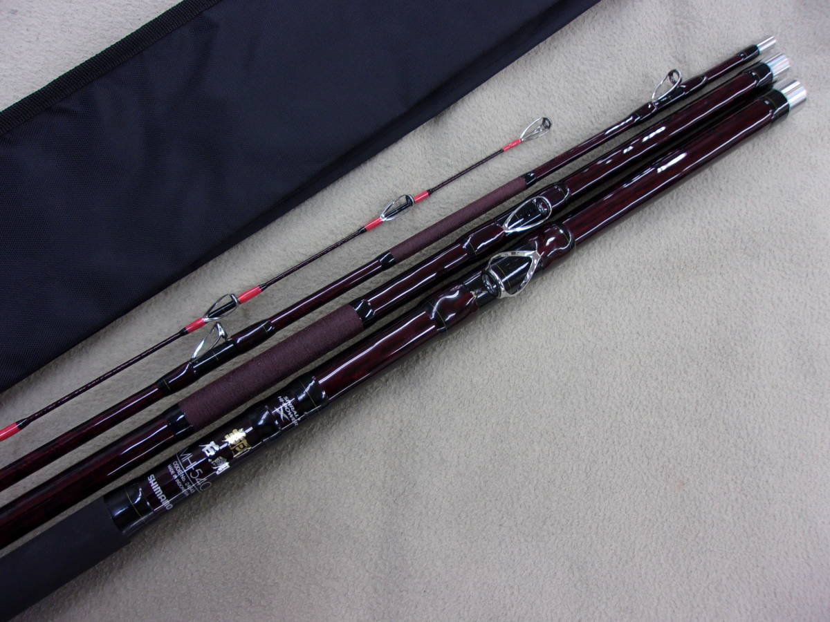 現行モデル シマノ 翔 石鯛 MH540 並継 使用数回 美品 ハバタキ 