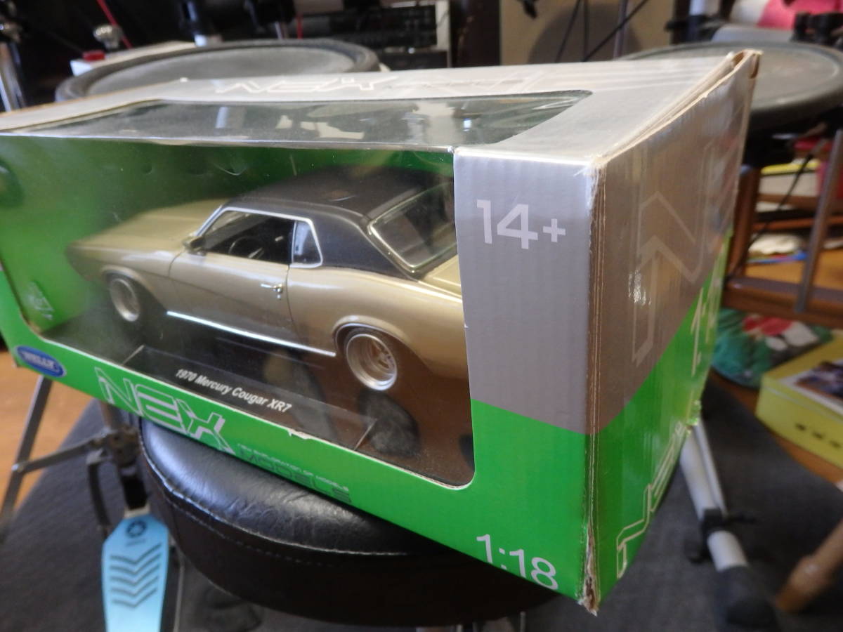 ウェリー 1⁄18 マーキュリー・クーガー・エリミネーター ダイキャスト