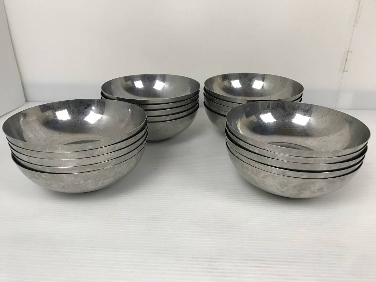 ステンレス製 冷麺器 20個 まとめて 大量 セット 韓国食器 業務用 厨房