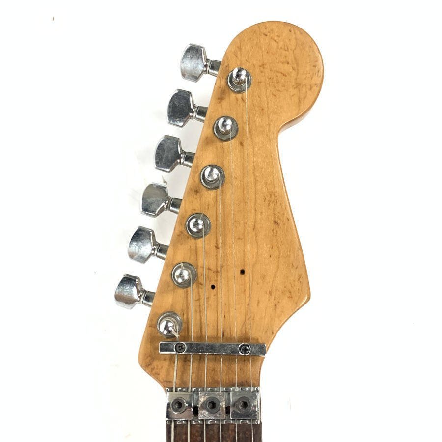 ストラトタイプ エレキギター シリアルNo.JV76475 黒系 [Fender Japan ストラトタイプ エレキギター シリアルNo.JV76475 黒系 [Fender Japan