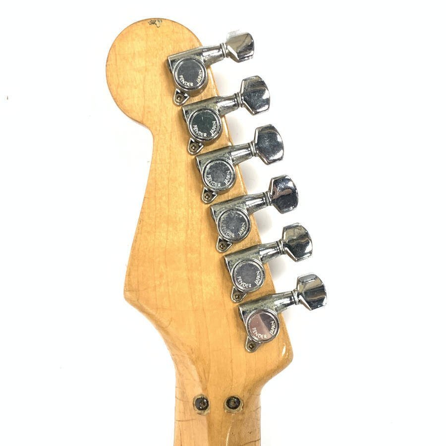 ストラトタイプ エレキギター シリアルNo.JV76475 黒系 [Fender Japan ストラトタイプ エレキギター シリアルNo.JV76475 黒系 [Fender Japan
