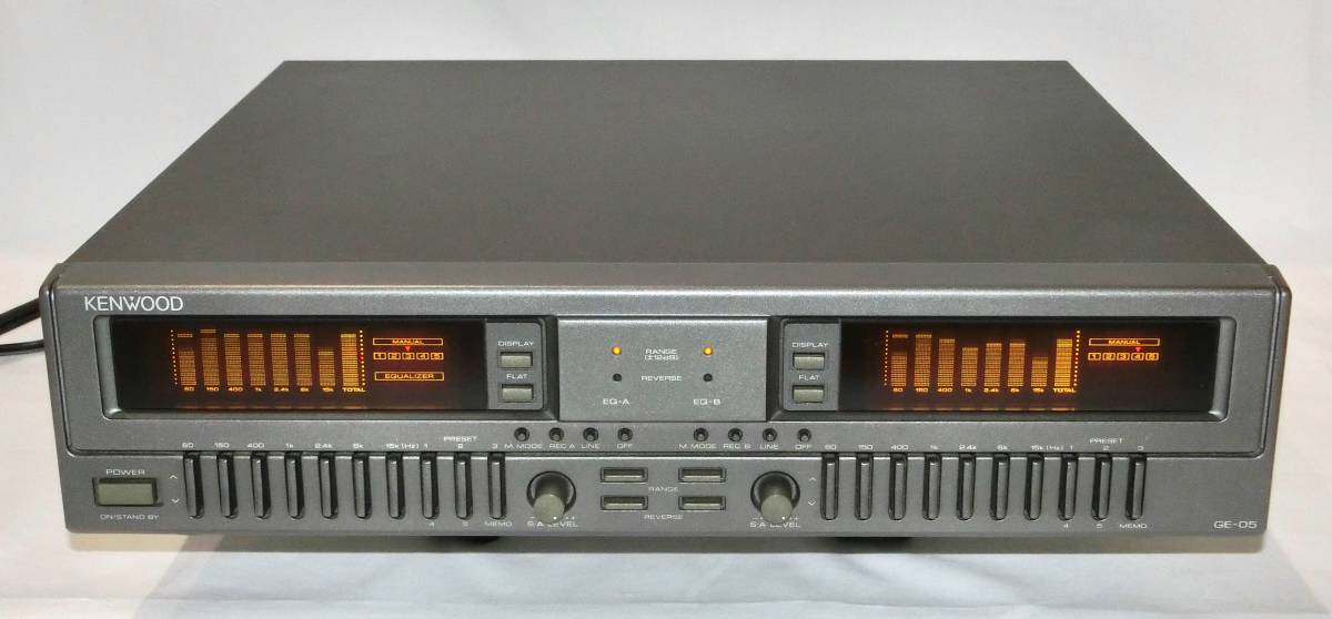 KENWOOD Graphic ケンウッド Equalizer Stereo GE-77E Kenwood 