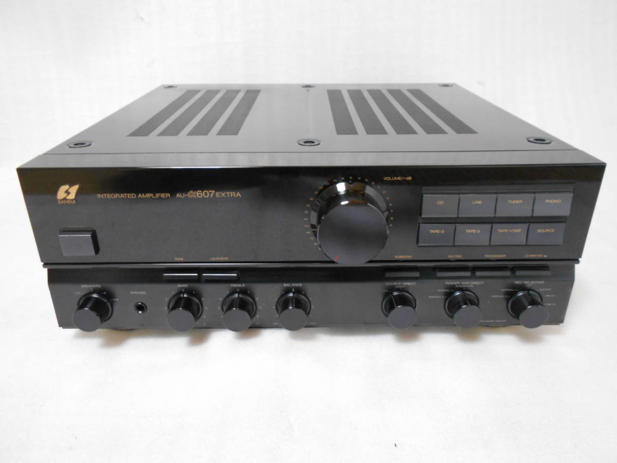 SANSUI AU-α607MR プリメインアンプ メンテナンス済 サンスイ AU-α607i