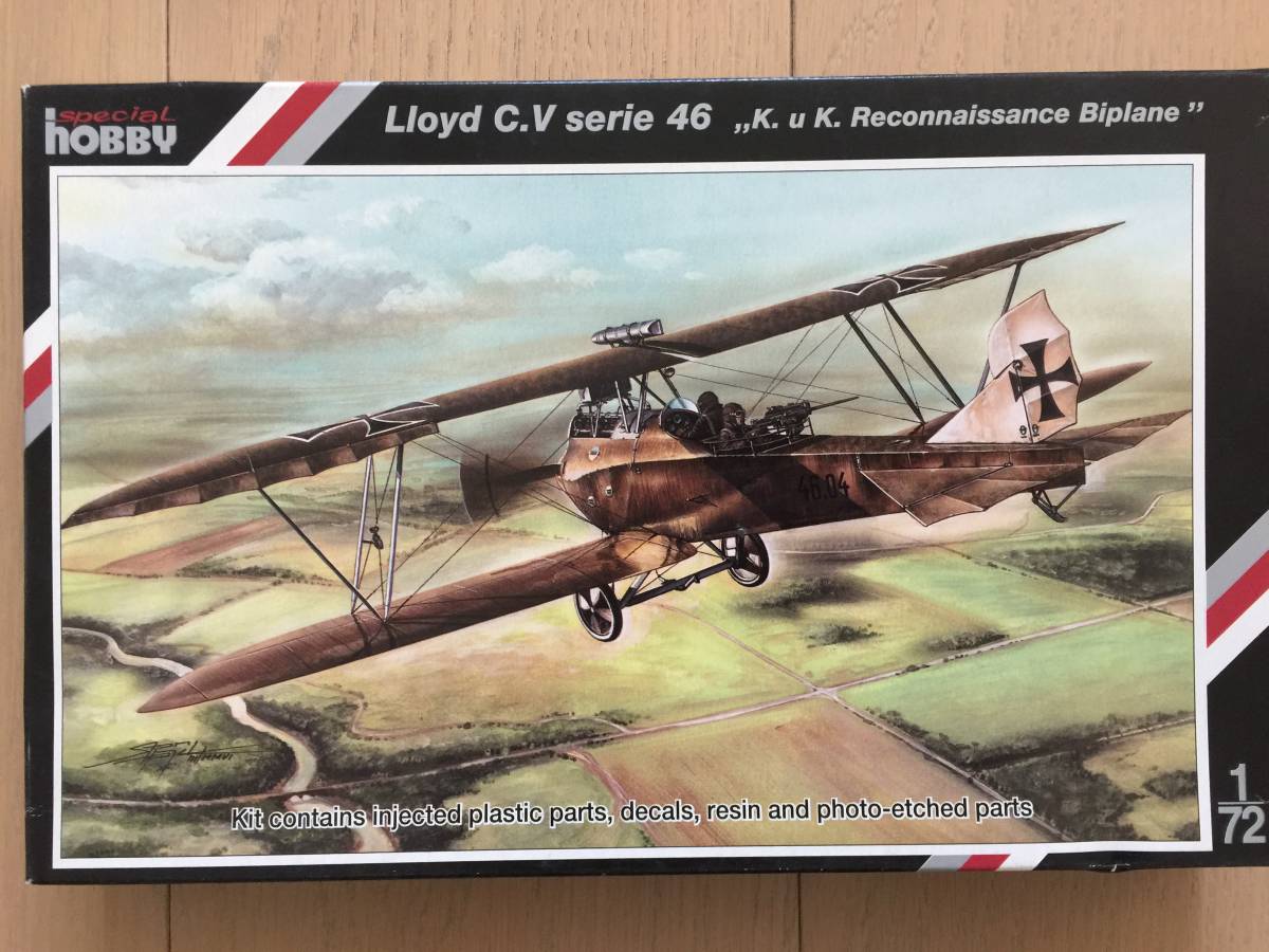 【内袋未開封】Special Hobby スペシャルホビー 1/72 Lloyd ロイド C.V serie 46 エッチングパーツ付き