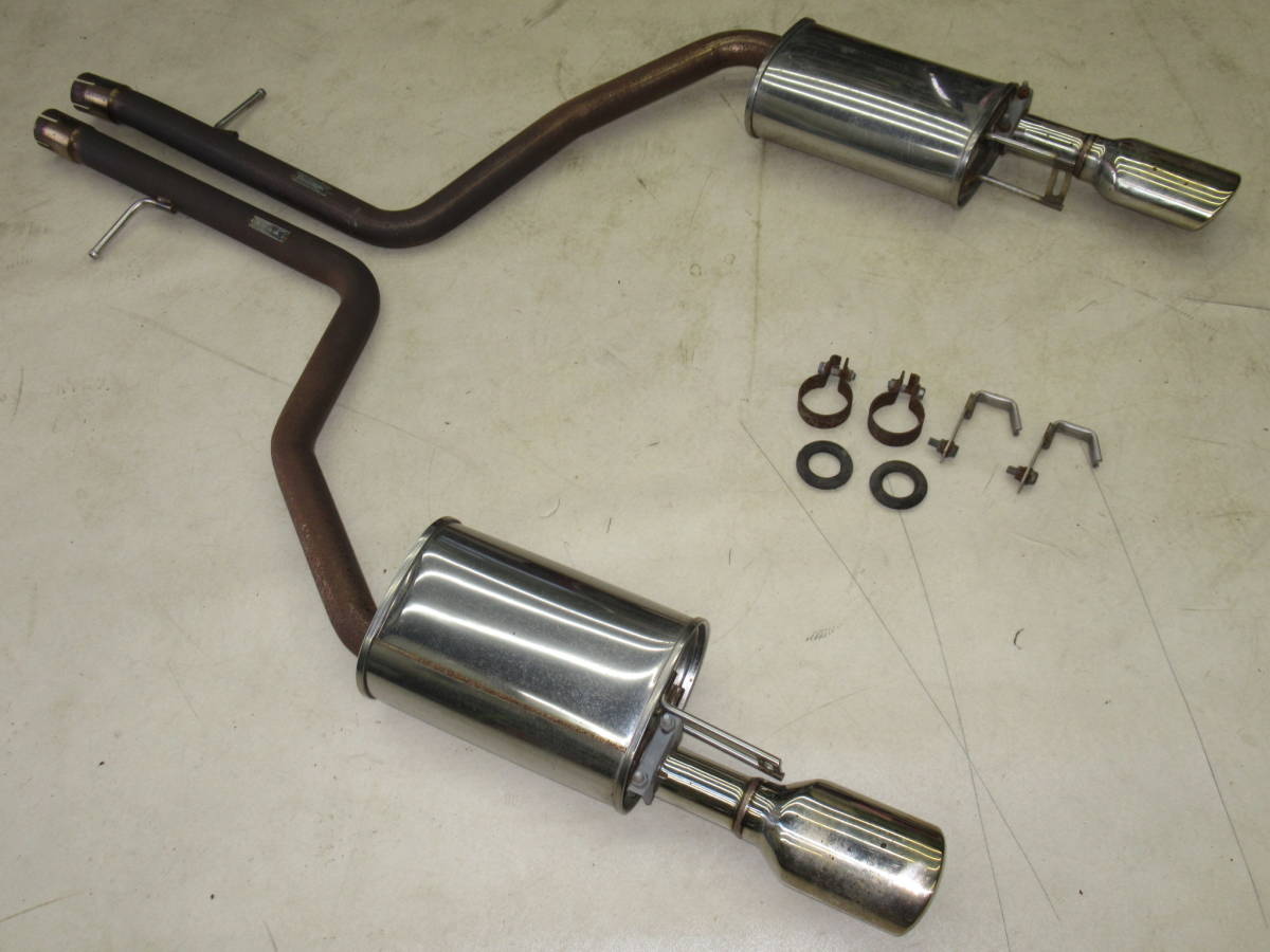 トヨタUCF30・31セルシオ用メーカー不明セミステン左右オーバル出し