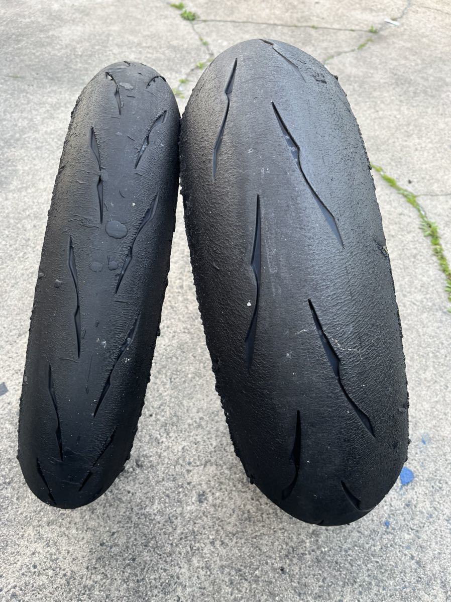 R11 BATTLAX 前後セット Motorcycle その7 180⁄640R17 【中古