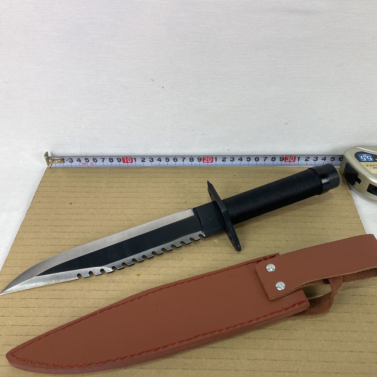 k ランボーナイフ サバイバルナイフ RAMBO 美品 コンパス付き 中古保管  