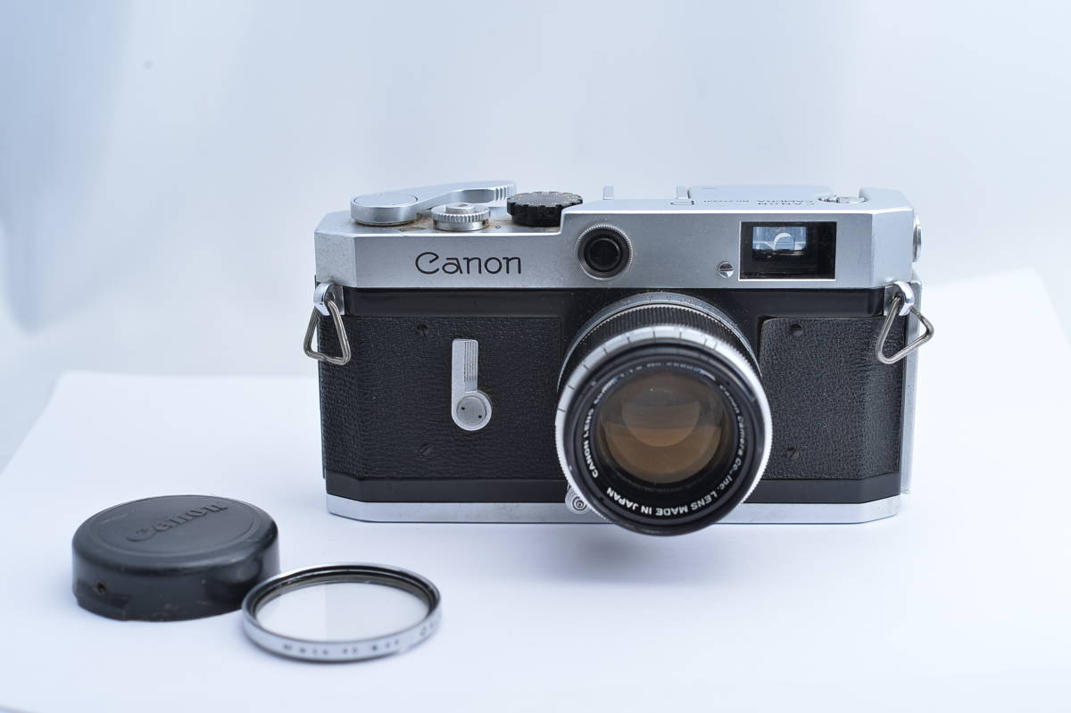 #1452 Canon P 50mm F1.8 キャノン ポピュレール レンジファインダー