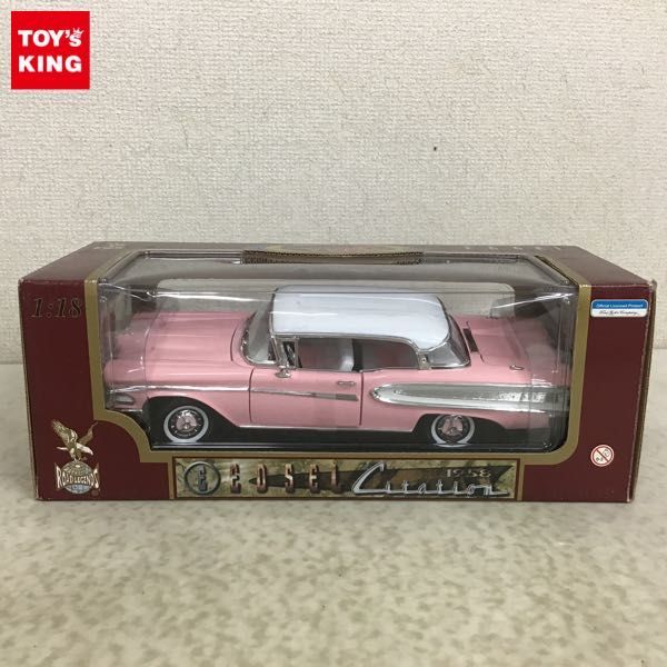 1円〜 ロードレジェンド 1/18 1958 エドセル サーティーション ピンク