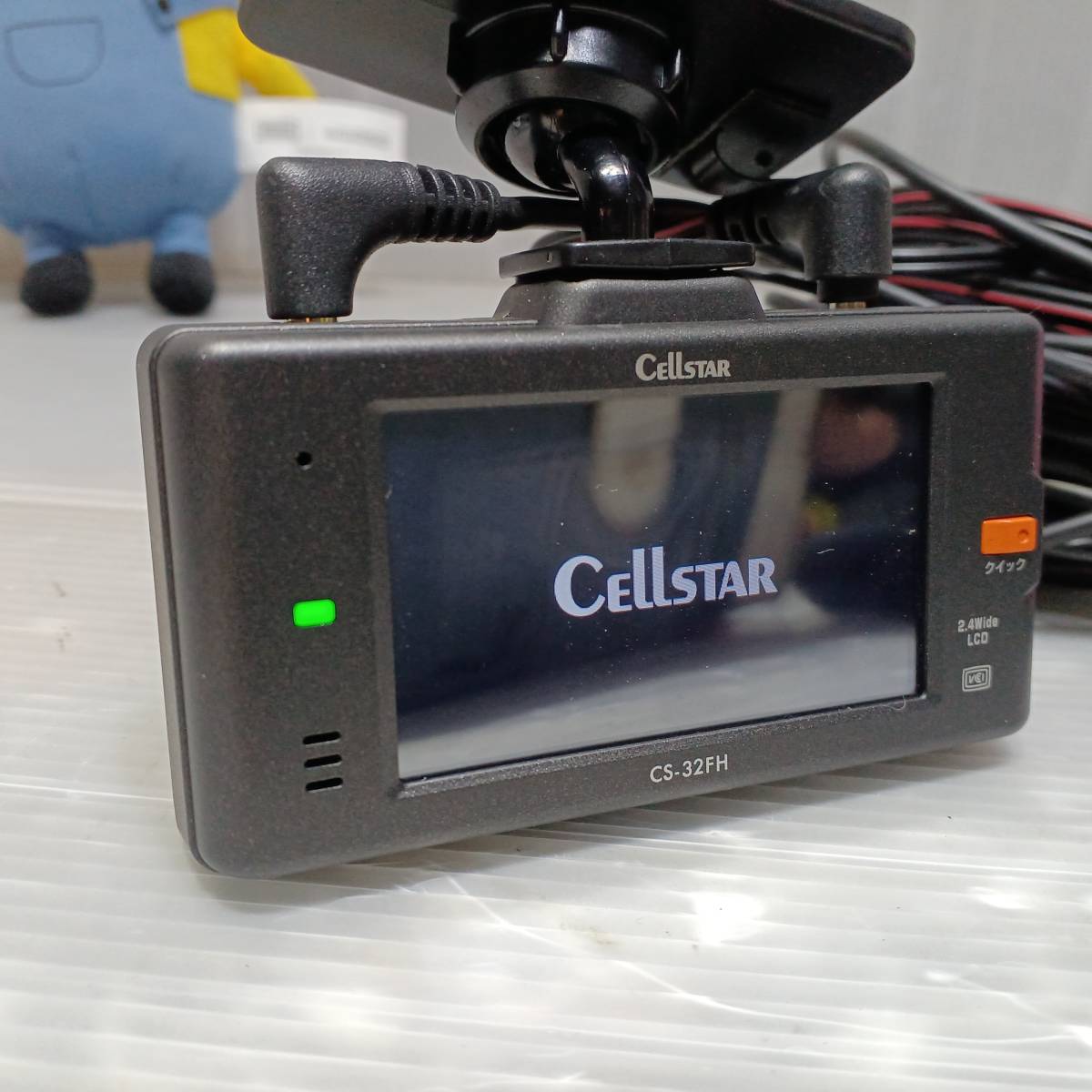CellSTAR CS-32FH CS-CM04 前後 2カメラ ドライブレコーダー ドラレコ 