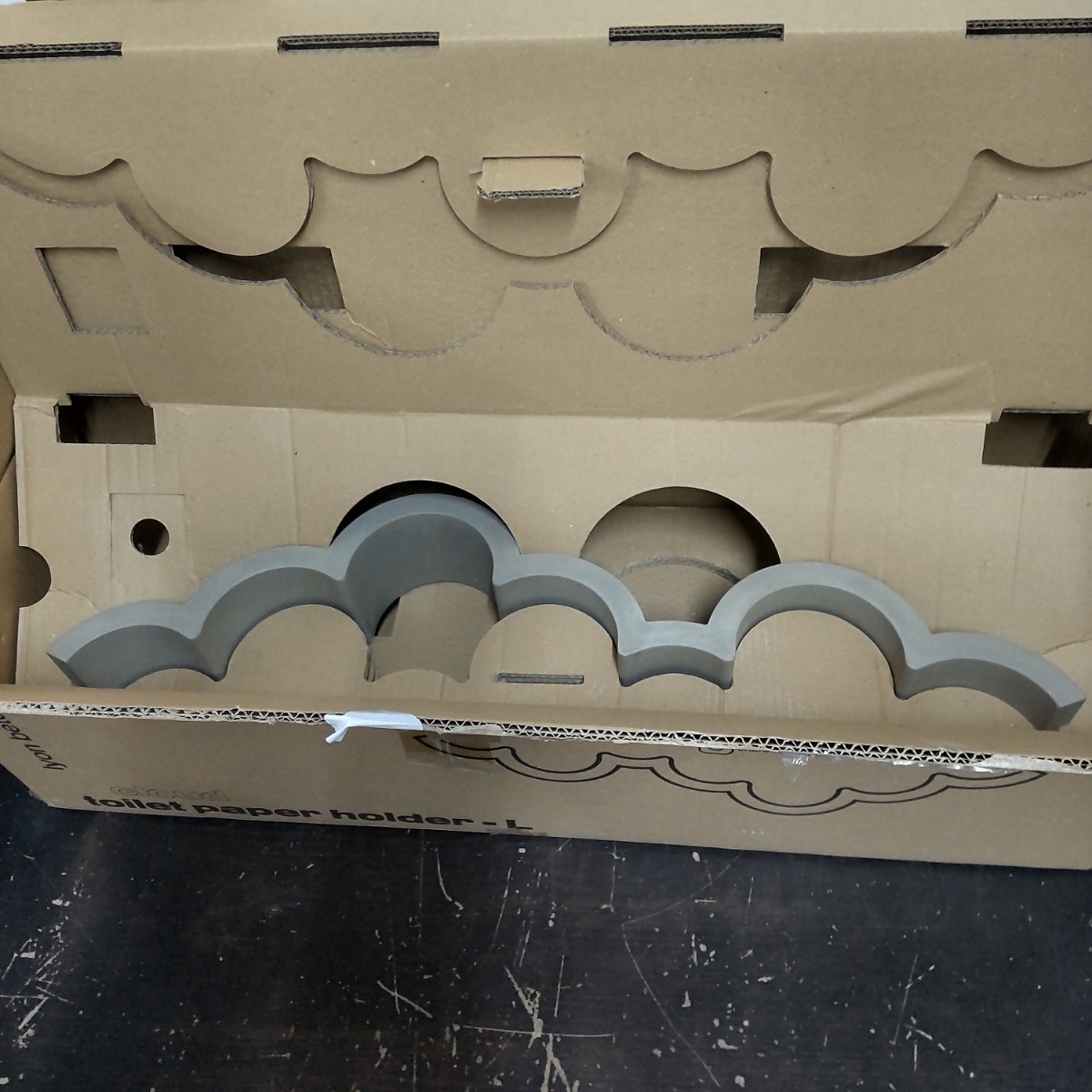 II93 Z 未使用開封品 lyon beton 雲 クラウド toilet paperholder L