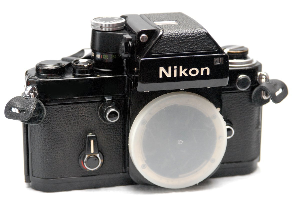 ニコン 高級一眼レフカメラ F2黒ボディ +フォトミックファインダーDP-1