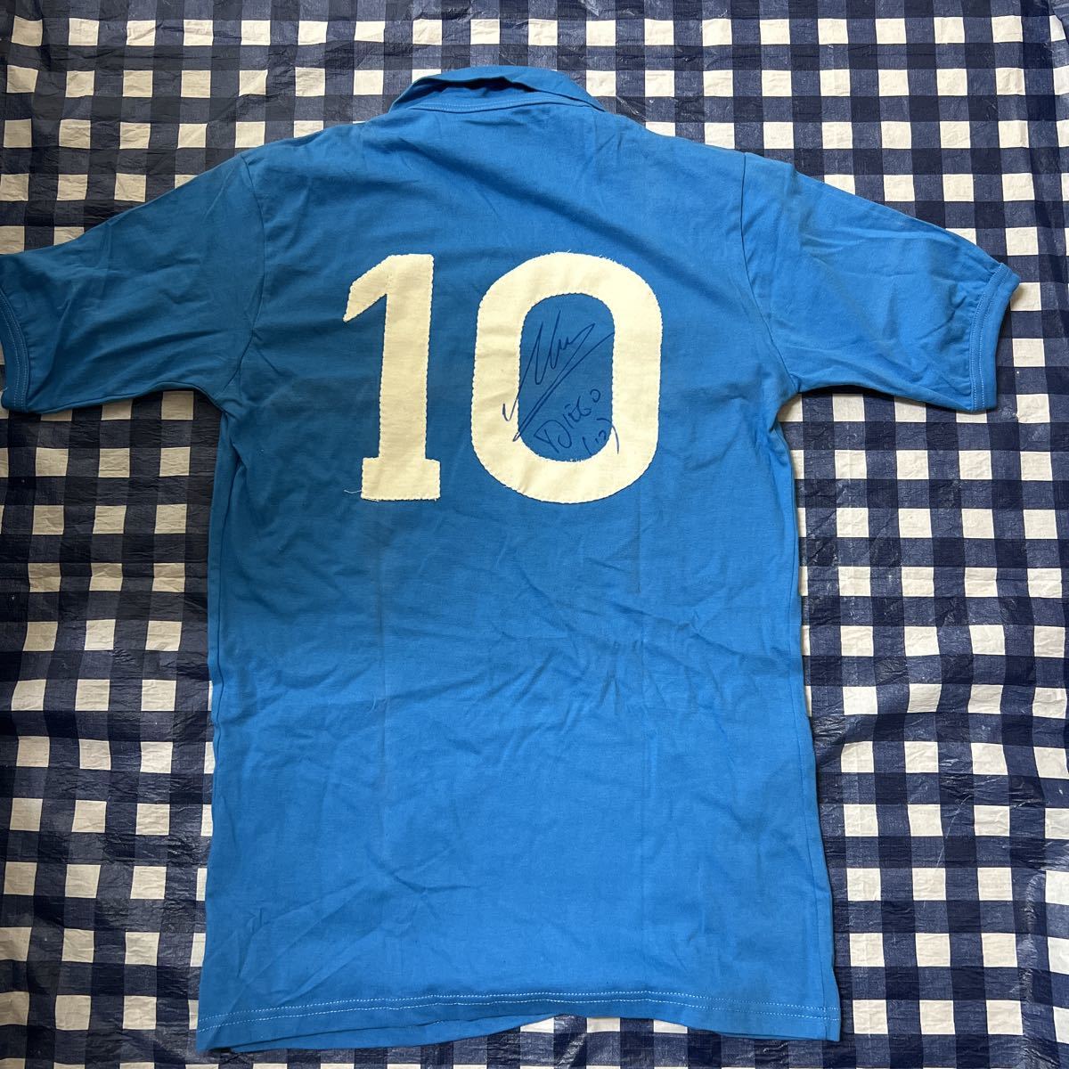元アルゼンチン代表 主将.監督 ディエゴ マラドーナ 1986年 セリエA