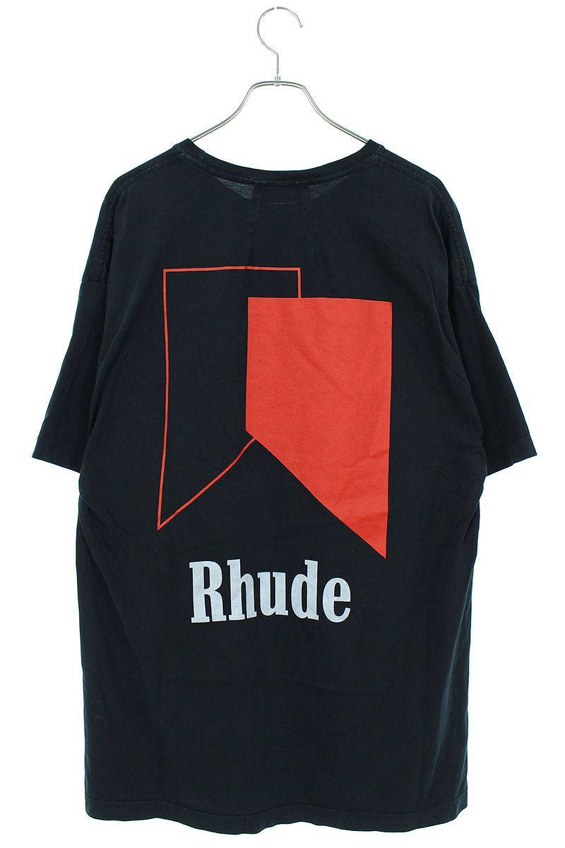 ルード RHUDE サイズ:L RHプリントTシャツ 中古 FK04(Lサイズ)｜売買 