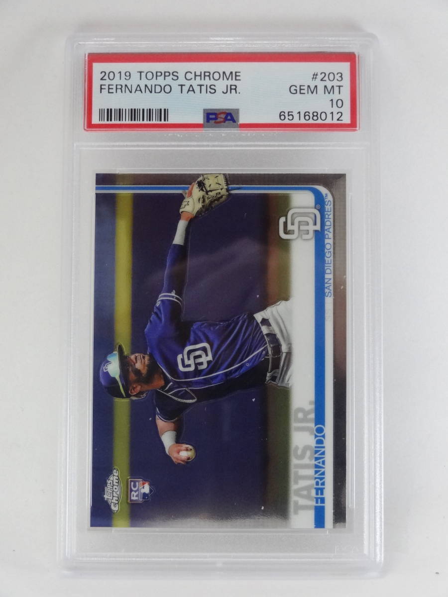 □FERNANDO TATIS JR. / タティスジュニア 2019 Topps Chrome ROOKIE 