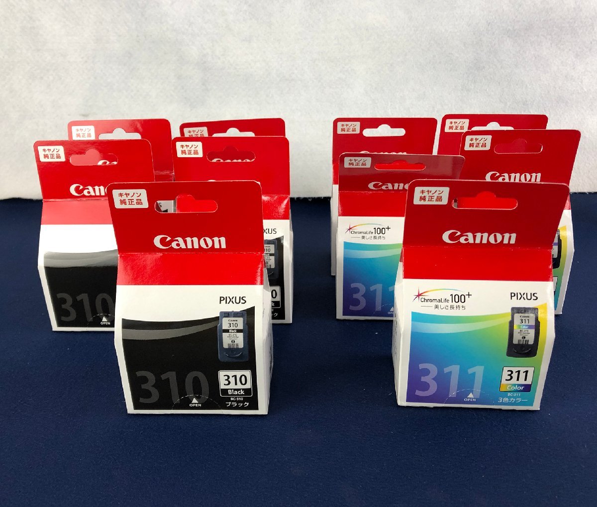 BC-311カラー5個、BC-310ブラック5個の合計10個 インク BC-311カラー5個、BC-310ブラック5個の合計10個 インク