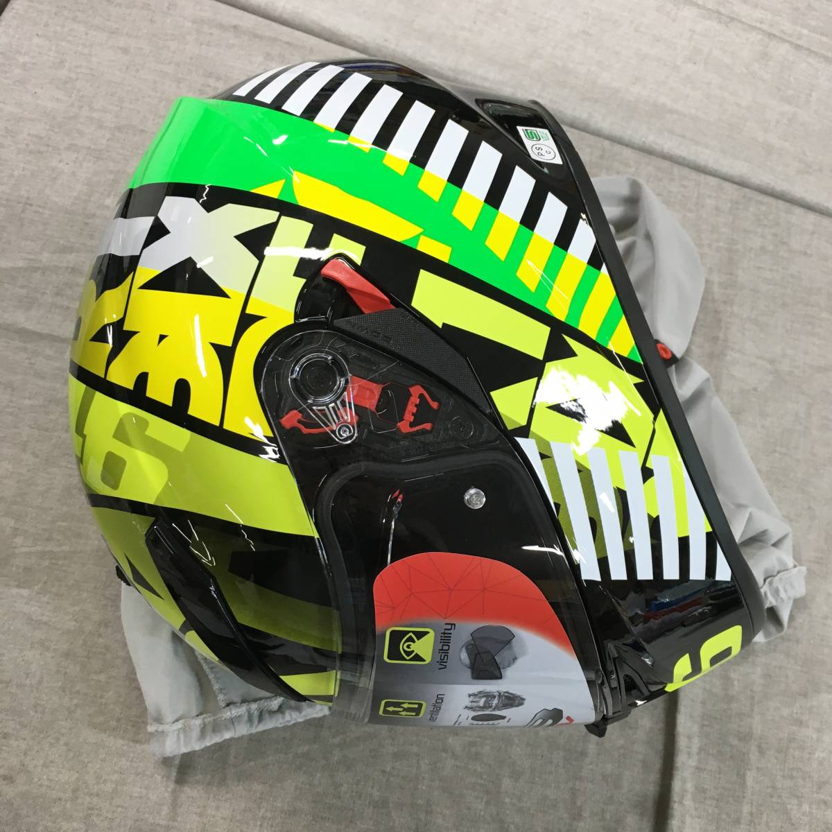 AGV(エージーブイ) バイクヘルメット フルフェイス K-3 SV TRIBE 46 