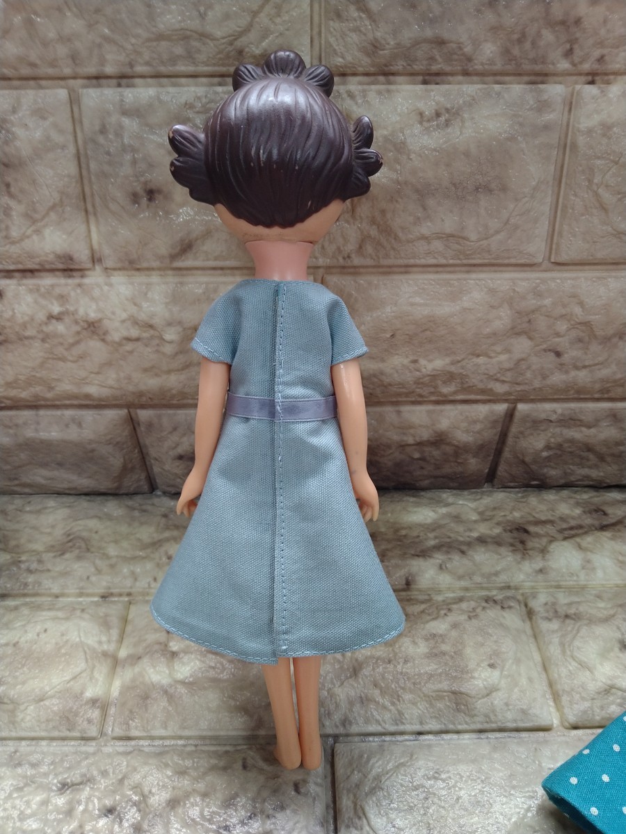 説明必読 ゆかいなかぞく サザエさん タカラ ソフビ 人形 服は