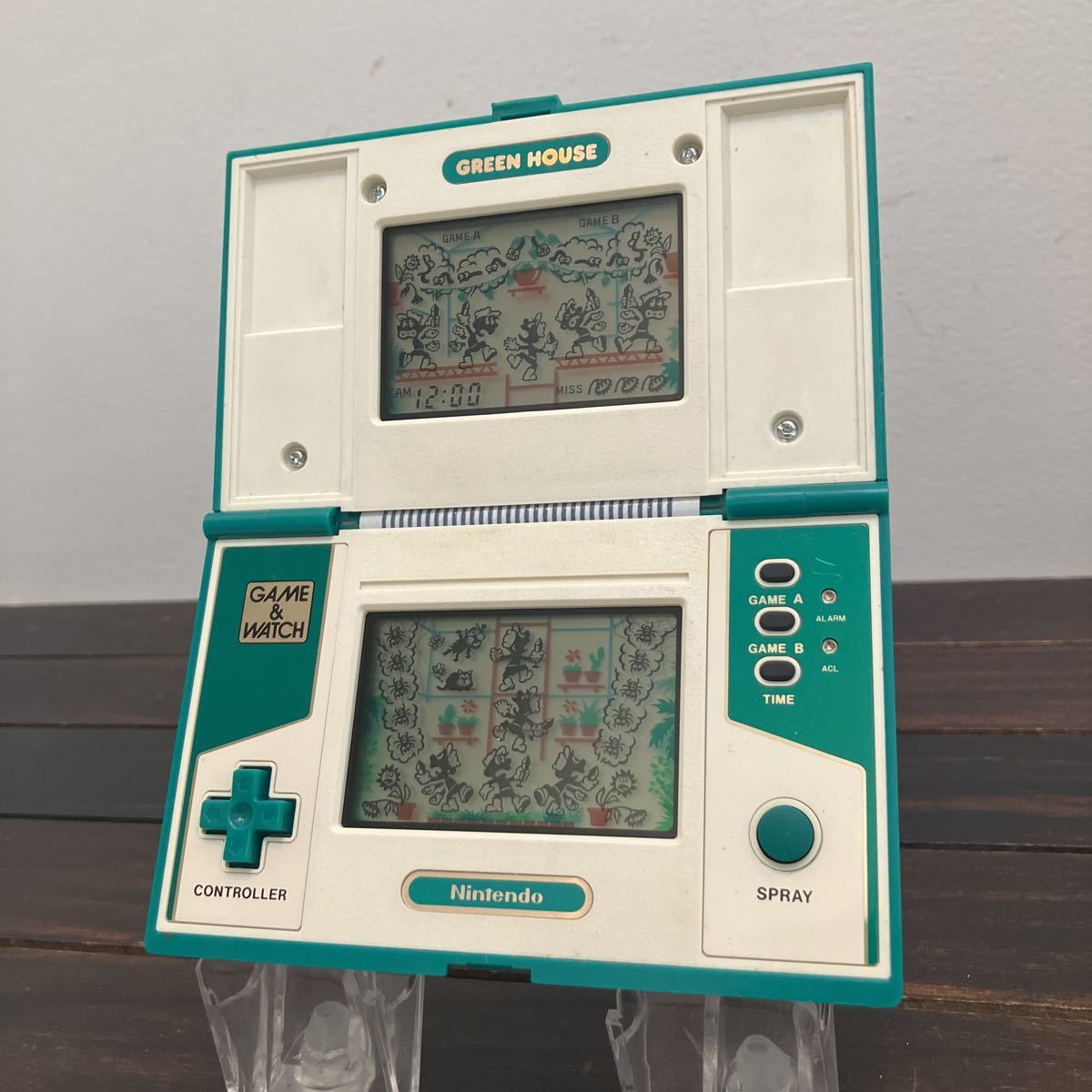 Game & Watch Green House GH-54 Multi screen Nintendo Japan