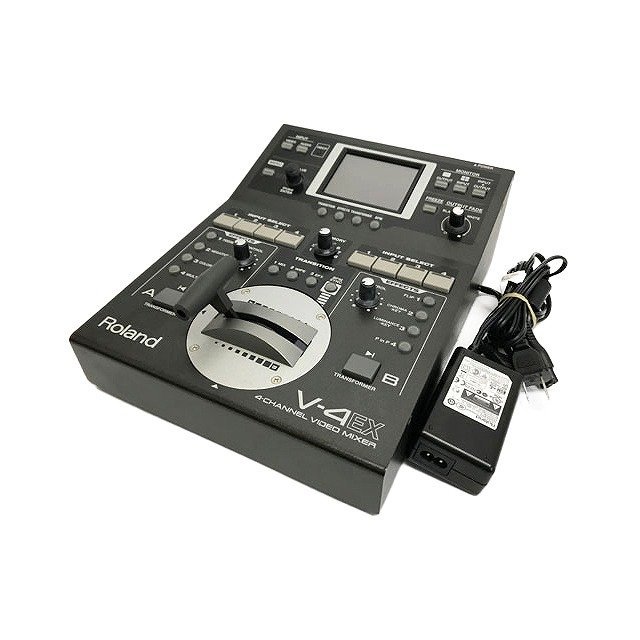 STE73140大 Roland ローランド 4チャンネルビデオミキサー V-4EX 直接お渡し歓迎