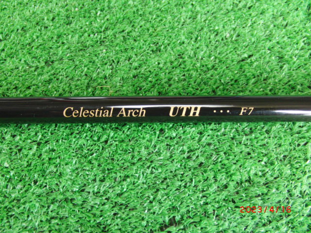中古　UT用シャフト　Celestial Arct クリスタル　アーチ UTH F7（S相当）