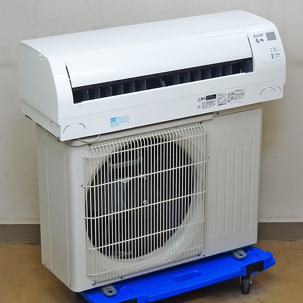 MITSUBISHI【MSZ-GV2219-W】三菱電機 霧ヶ峰 ルームエアコン 2.2kW おもに6畳用 R32冷媒 2020年製 中古品